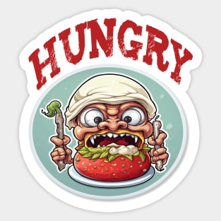 Hungry Sticker